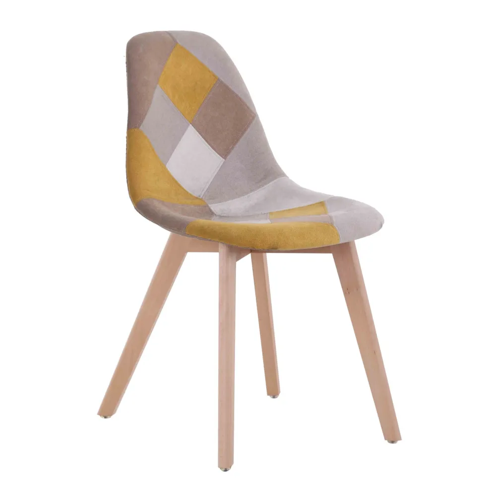 TROYES PYÖREÄ JATKETTAVA TAMMIPÖYTÄ + 4 DOMUS TUOLIA