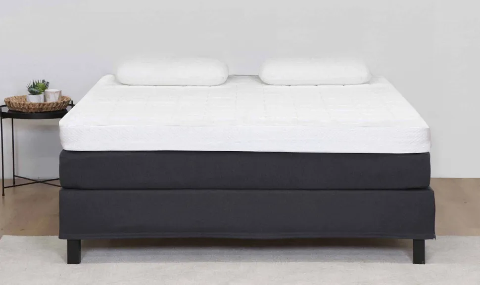 Twin jenkkisänky 11 cm Supreme memory petauspatjalla, koot 160-180x200 cm