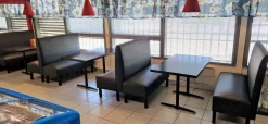 VEGAS RAVINTOLA SOHVA LOOSI JALOILLA 120 CM