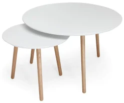 VILMA SARJAPÖYTÄ 80CM + 50 CM PYÖREÄ