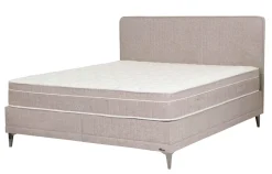 WINART JENKKISÄNKY SÄILYTYSLAATIKOILLA JA PÄÄDYLLÄ, BEIGE KANGAS